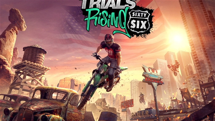 Trials Rising Sixty Six 4K