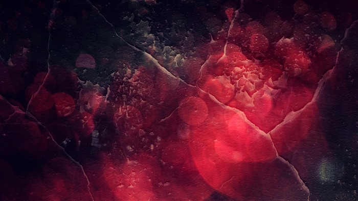 Red Abstract Texture 4K