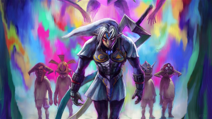Link from The Legend of Zelda: Majora's Mask 4K