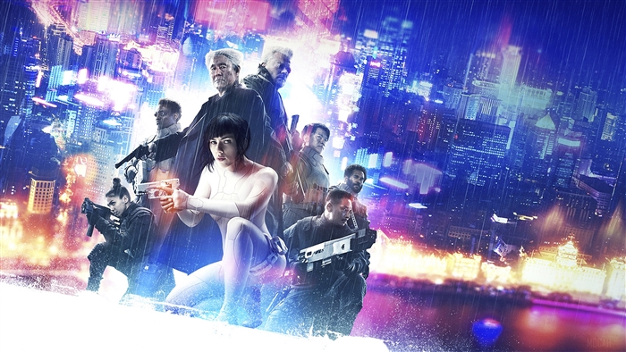 Ghost in the Shell 4K Poster