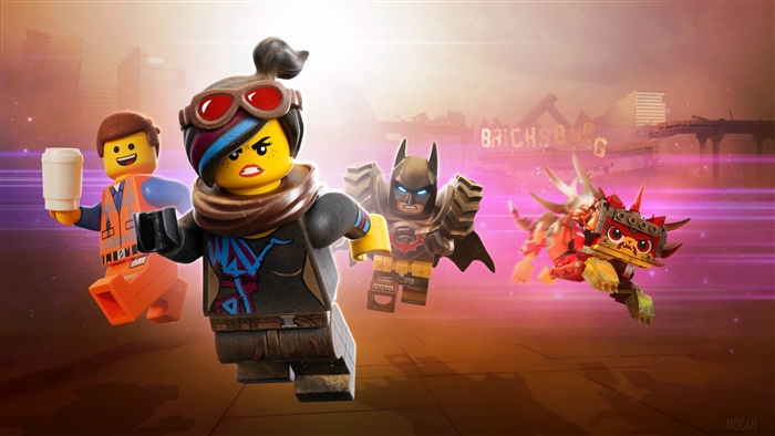 Characters from The Lego Movie 2 4K