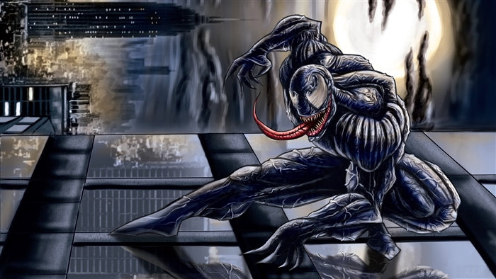 Venom from Marvel Comics 4K Artwork