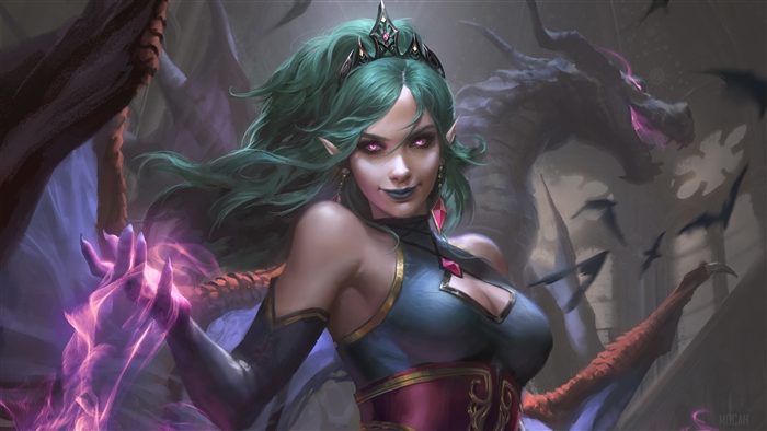 Evelynn from League of Legends 4K