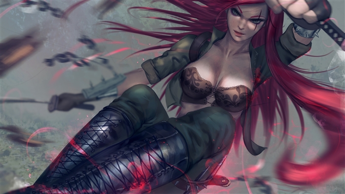 Katarina from League of Legends 4K
