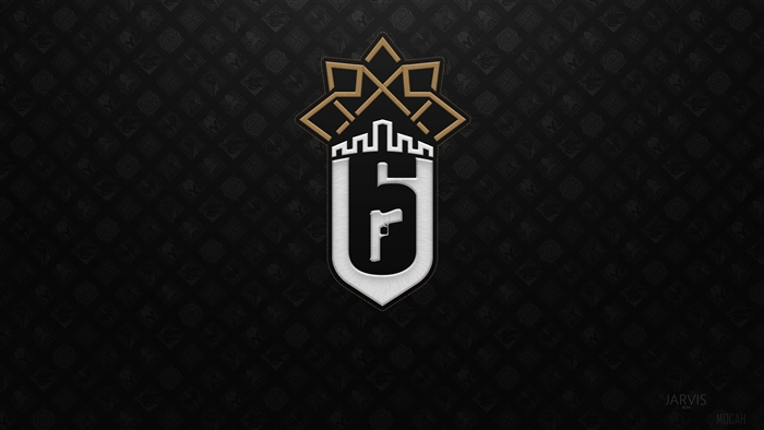 Tom Clancy's Rainbow Six Siege Logo 4K