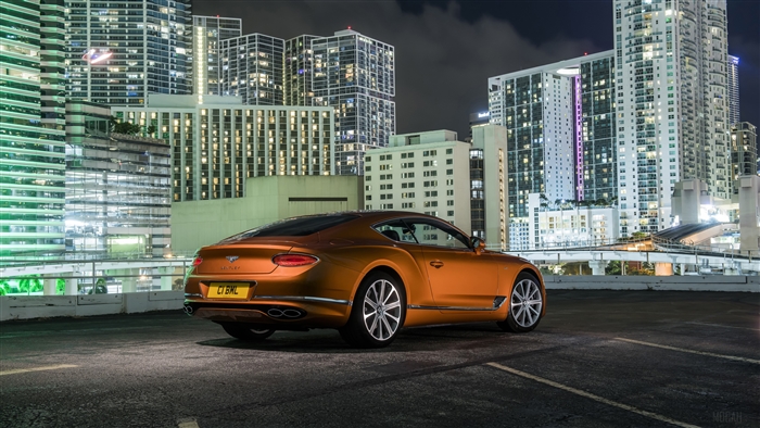 2019 Bentley Continental GT V8 Rear