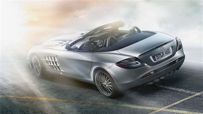 Mercedes-Benz SLR McLaren Roadster 4K