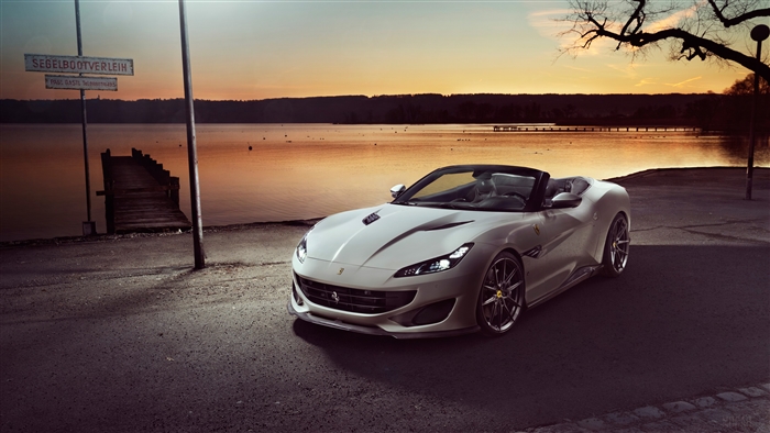 Novitec Ferrari Portofino Convertible 2019 4K