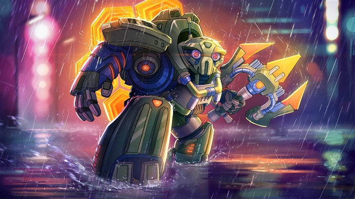 Omega Makoa from Paladins Game 4K