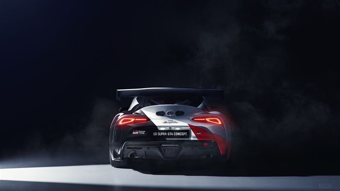 2019 Toyota GR Supra GT4 Concept Rear