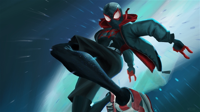 Miles Morales from Into The Spider-Verse 4K