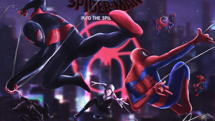 Spider-Man: Into the Spider-Verse Artwork 4K