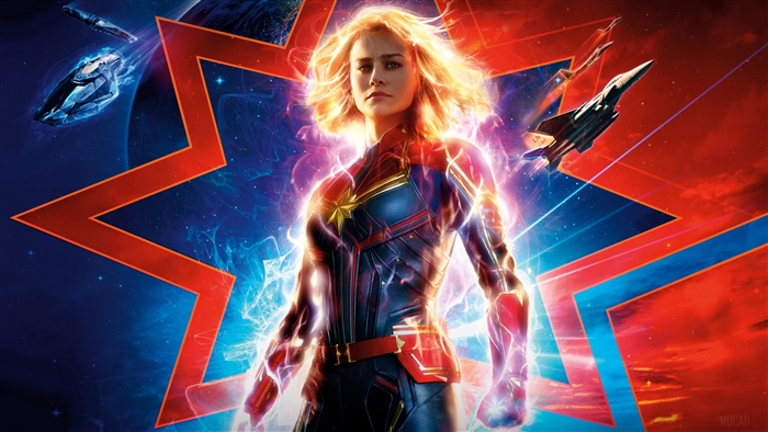 Captain Marvel from Marvel 2019 4K