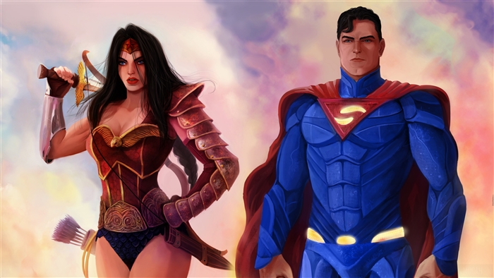Wonder Woman And Superman
