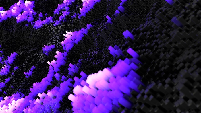 Abstract Digital Pipes 4K