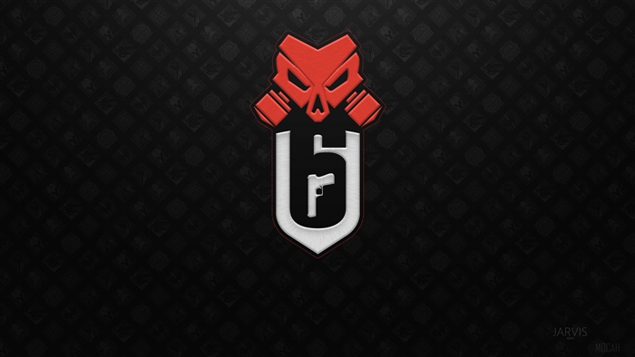 Tom Clancy's Rainbow Six Siege Logo 4K