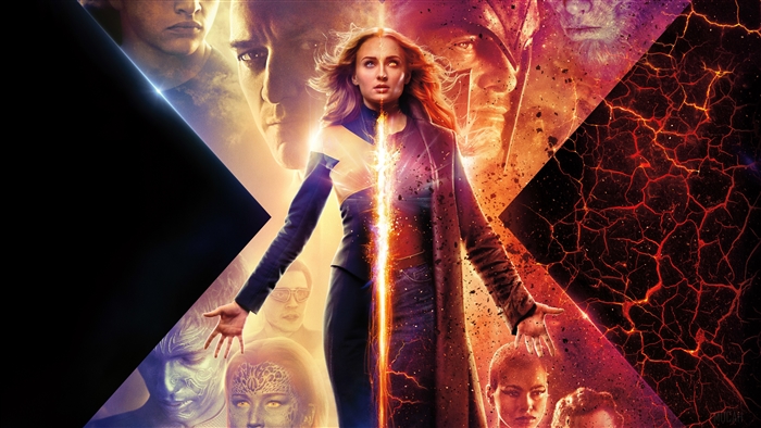 Jean Grey from Dark Phoenix 4K