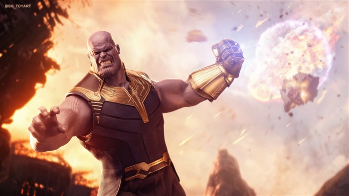Thanos from Avengers Infinity War 4K