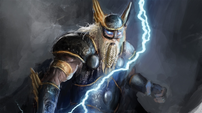 Thor, Norse God of Lightning 4K