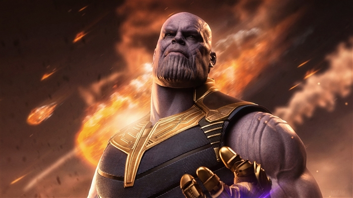 Thanos from Marvel 4K
