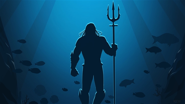Aquaman from Aquaman Movie Poster Art 4K