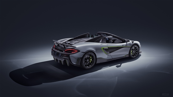 2019 McLaren 600LT Spider Rear View