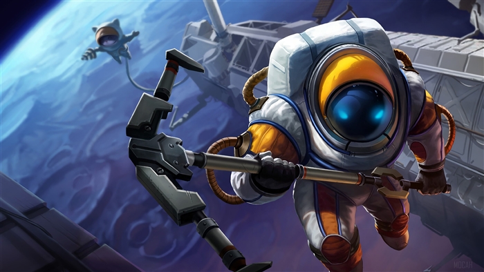 Astronautilus from League of Legends 4K
