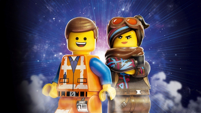 Emmet and Lucy from The Lego Movie 2 4K