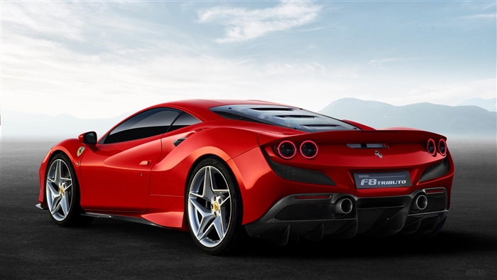 Ferrari F8 Tributo 2019 Rear