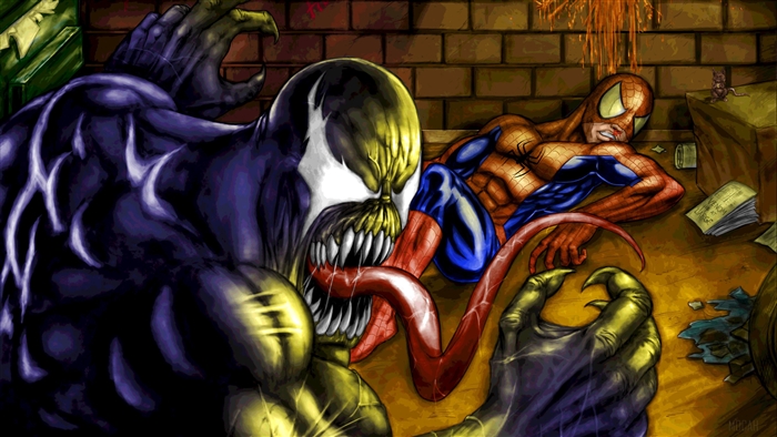 Venom Versus Spider-Man 4K