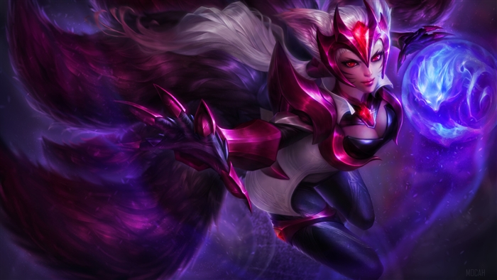 Challenger Ahri from League of Legends 4K