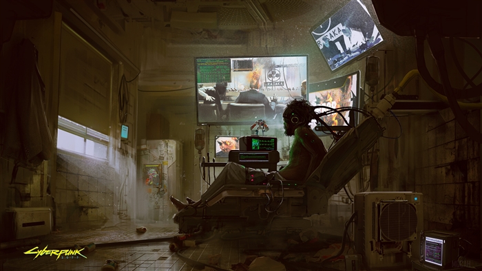 Cyberpunk 2077 Jacked In Concept Art