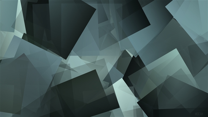 Abstract Geometric Rave Cubes 4K