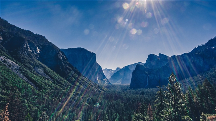 Yosemite Valley Landscape 4K