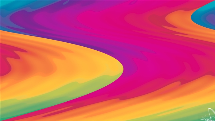 Colorful Gradient Digital Art 4K