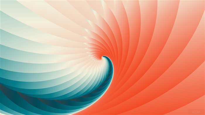 4K Abstract Swirl Shape