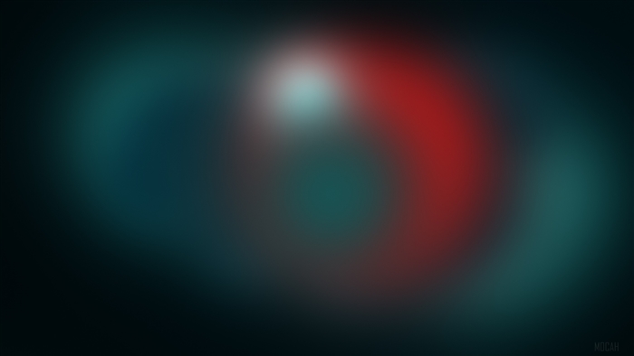 Abstract Red and Teal Blur 4K