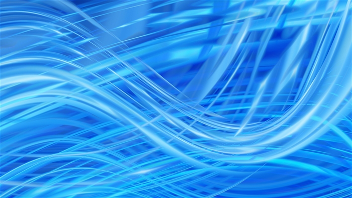 Abstract Blue Waves in 4K