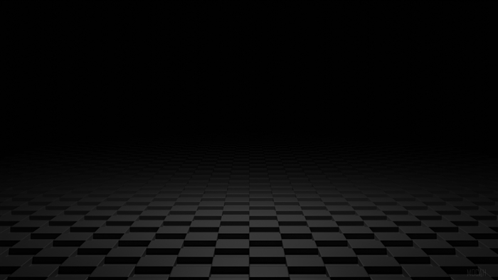 Dark 3D Cubes Floor 4K