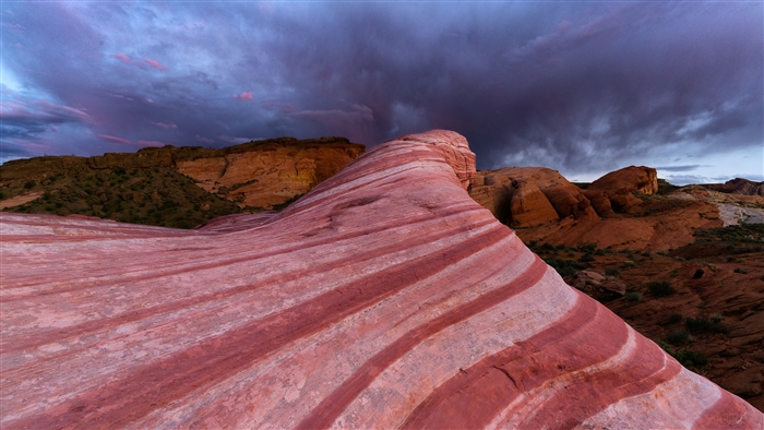 Rock Formation at Valley of Fire State Park 4K