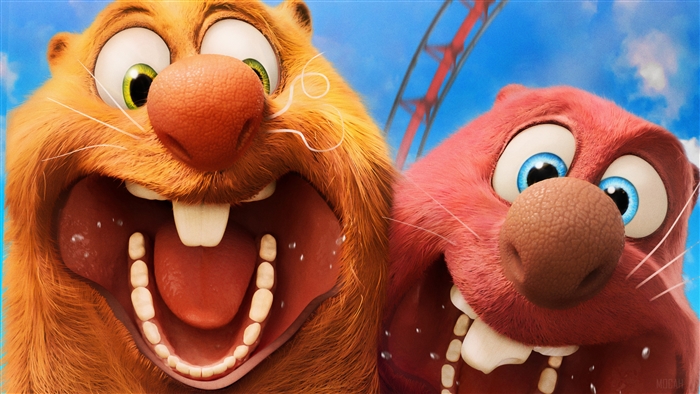 Gus and Cooper from Wonder Park 4K