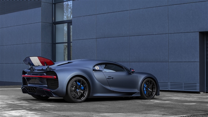 Bugatti Chiron Sport 110 Ans Rear 4K