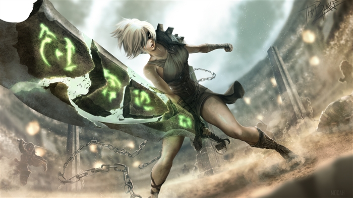 Riven from League of Legends 4K