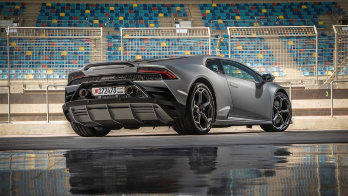 2019 Lamborghini Huracan Evo Rear