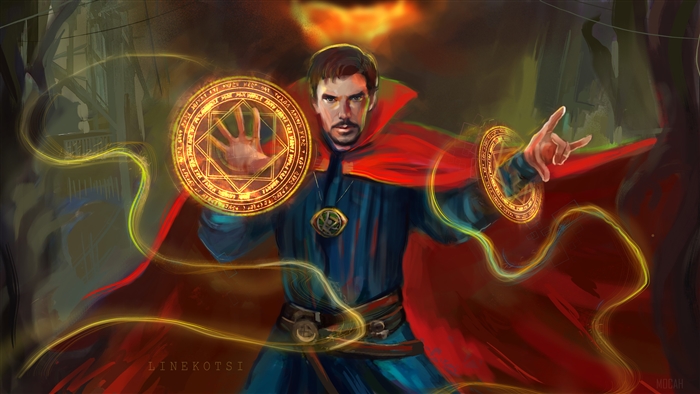 Doctor Strange casting spells 4K