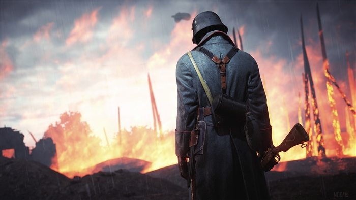 Soldier from Battlefield 1 in 4K