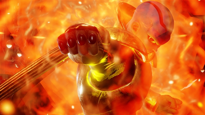 Character from Jump Force Game 4K