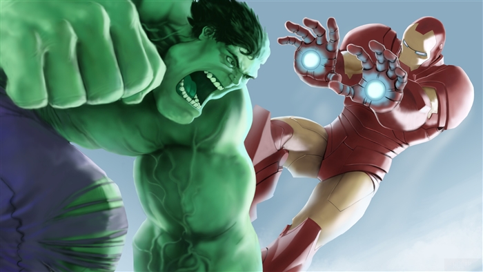 Iron Man vs. Hulk 4K