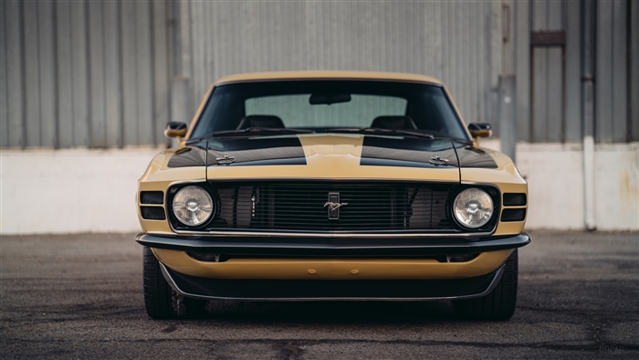 SpeedKore RDJ Boss 302 Mustang Front 4k