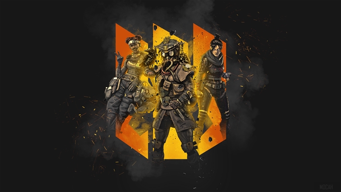 Apex Legends Bloodhound Wraith Lifeline 4K